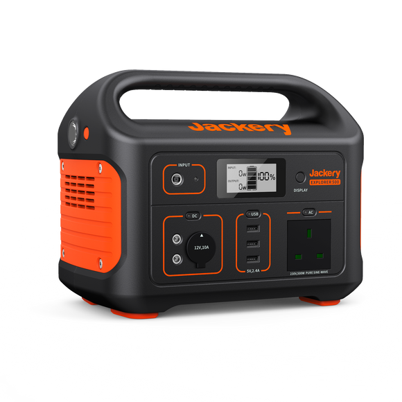 Jackery Explorer 500便攜式電源站 - Jackery HK